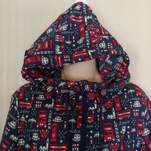 denim co parka in a pocket